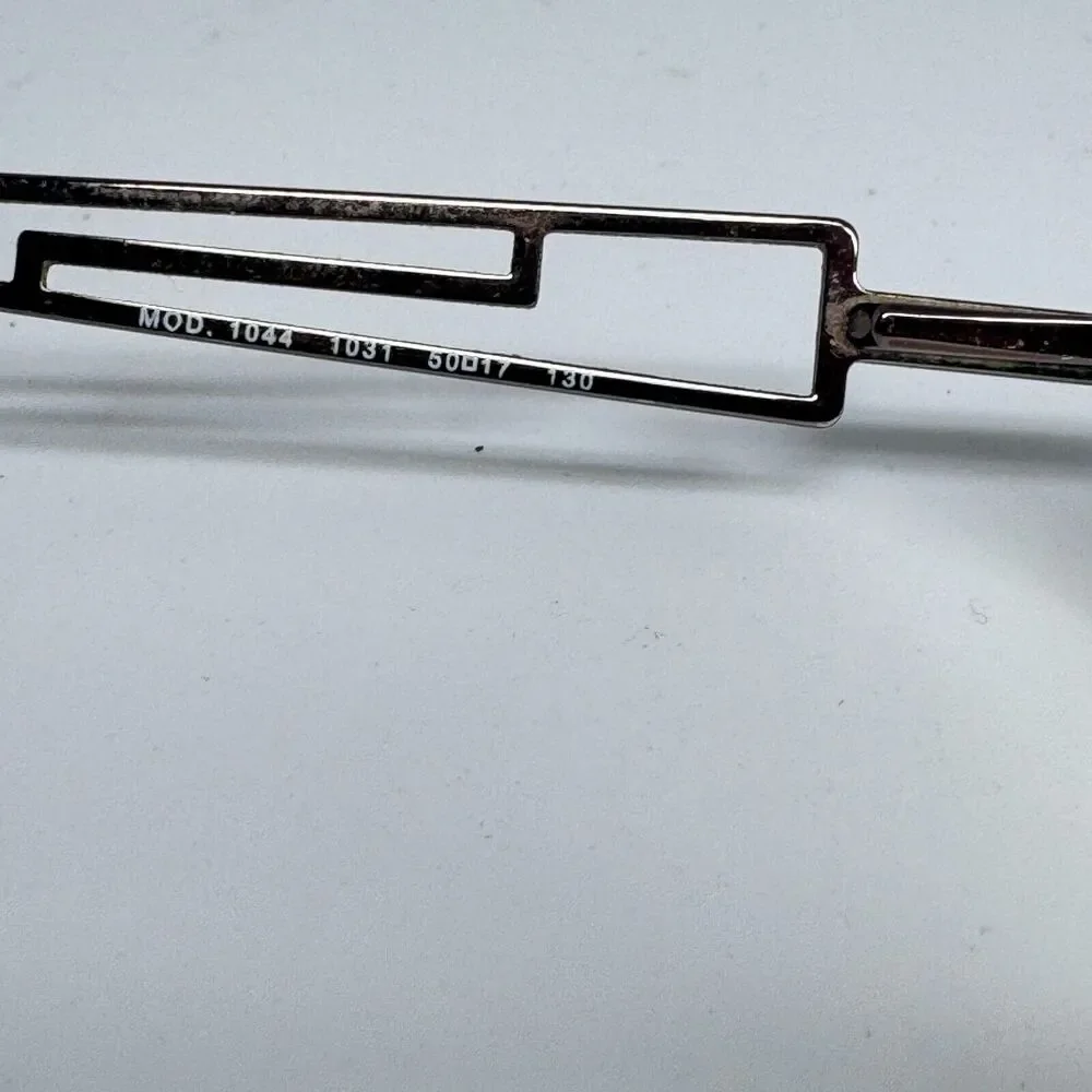 Versace Mod 1044 1031 50-17-130 Eyeglasses Frames *need new temple pads* H15369‎